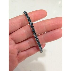 Touchstone Crystal‎ Swarovski December Birthstone Stretch Bracelet